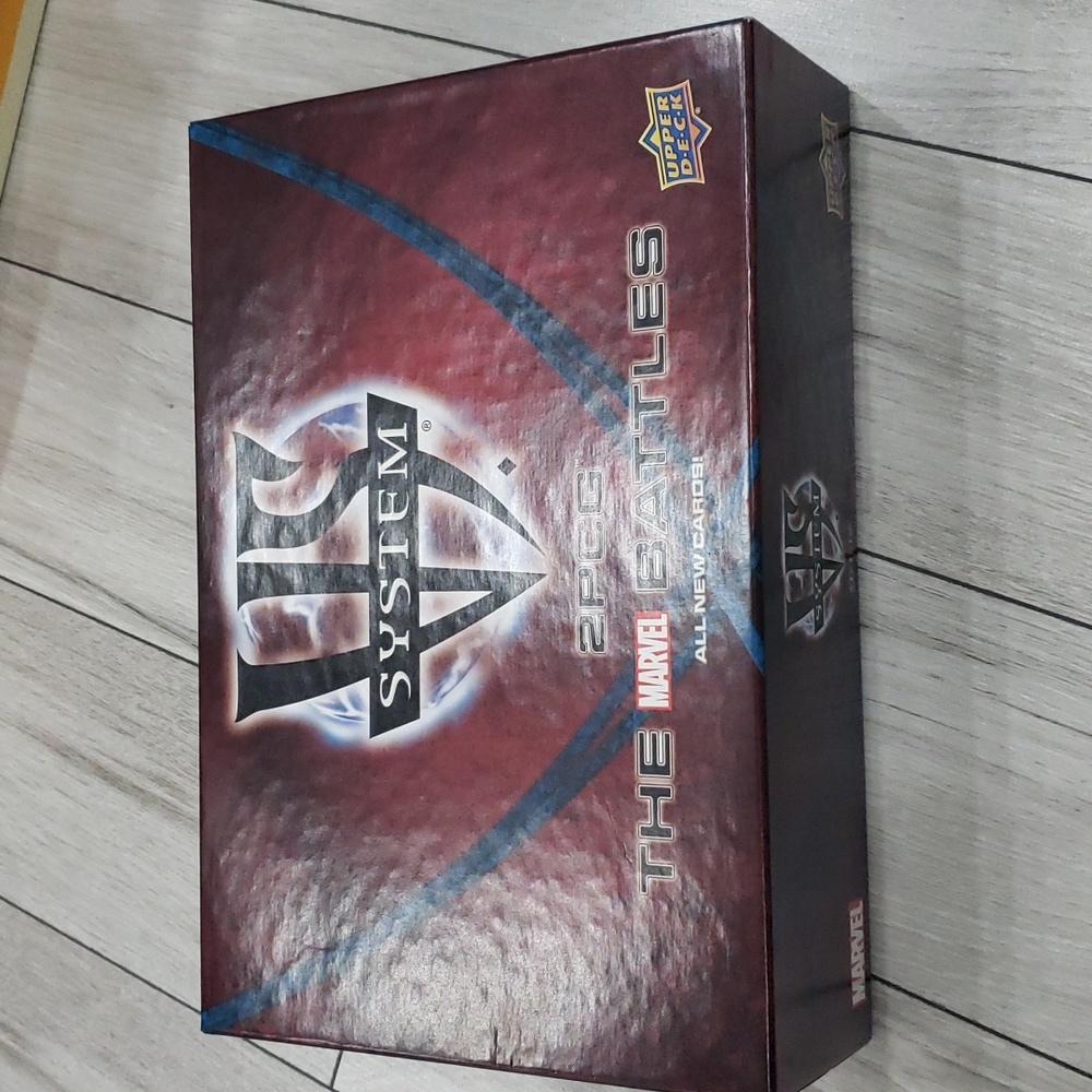 NWT Marvel VS system card game